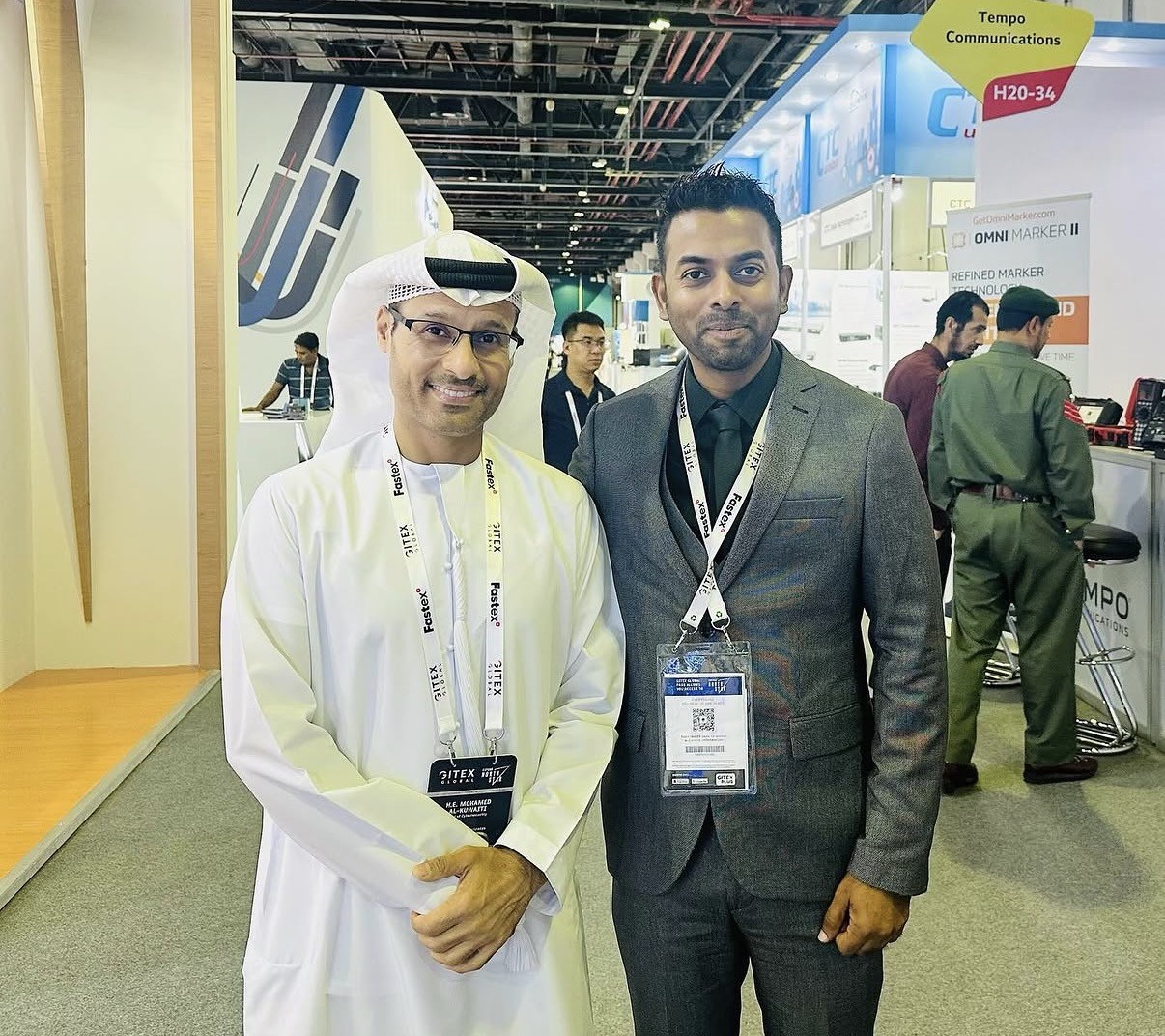 A Moment with H.E. Dr. Mohamed Al Kuwaiti at GITEX Global 2023
