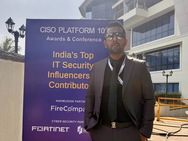 Top 100 Cybersecurity Influencers in India Award — Remesh Ramachandran